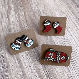 Christmas Earrings | Stud Earrings 🎅🏼